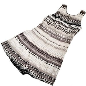 BCBGeneration Tribal Print Romper - Sz 8